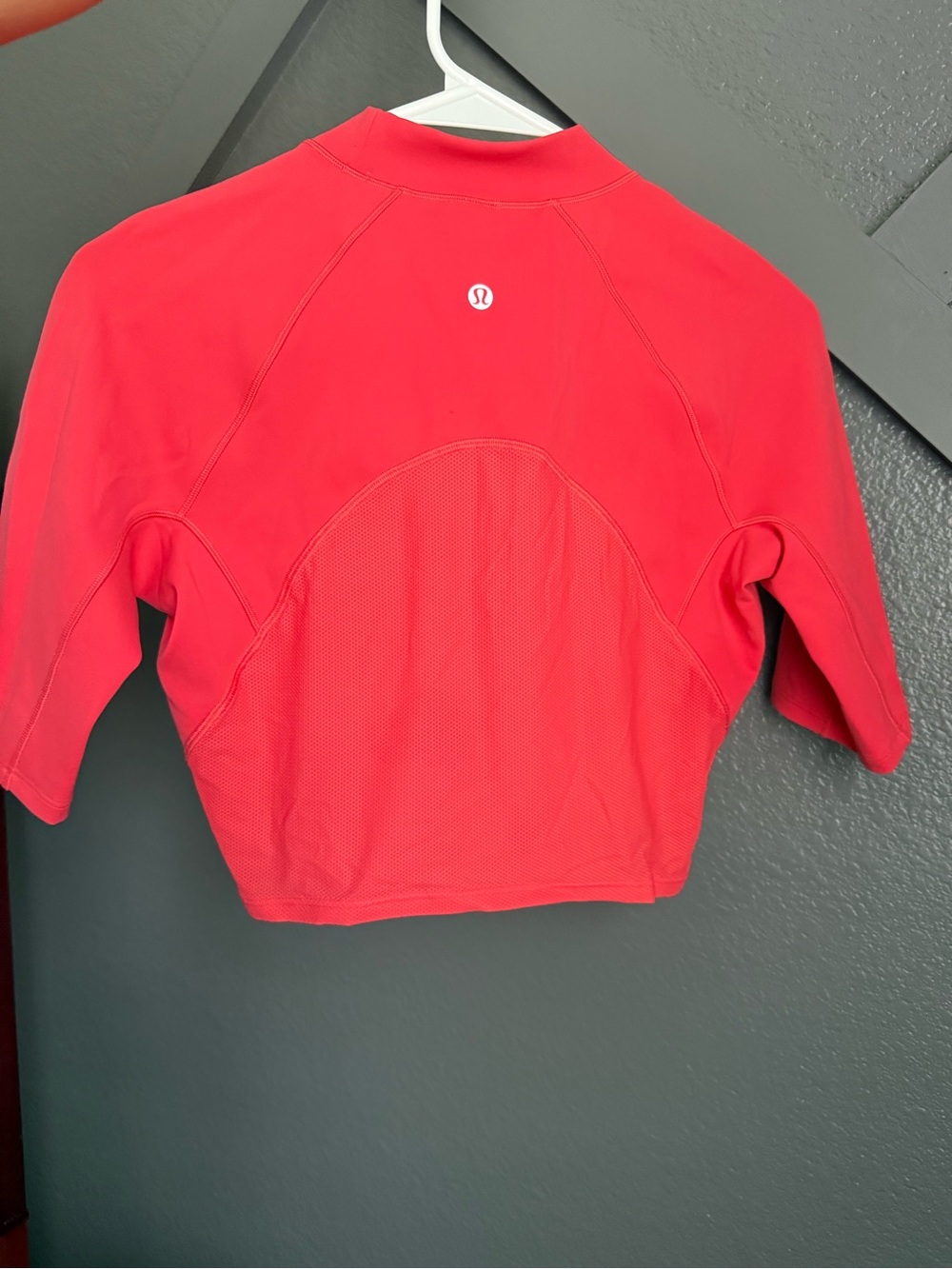 lululemon athletica Red Crop Top